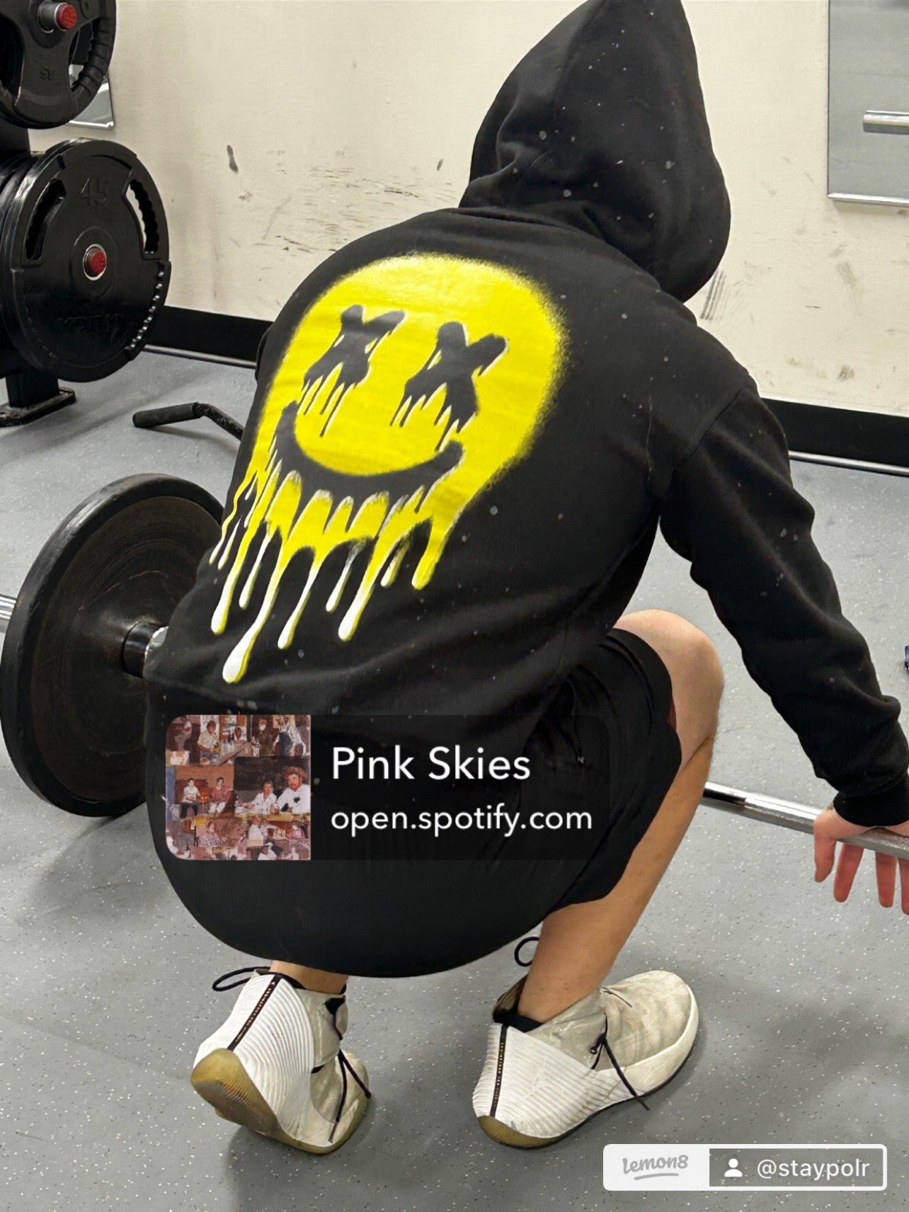 PØLR Smile Face Hoodie